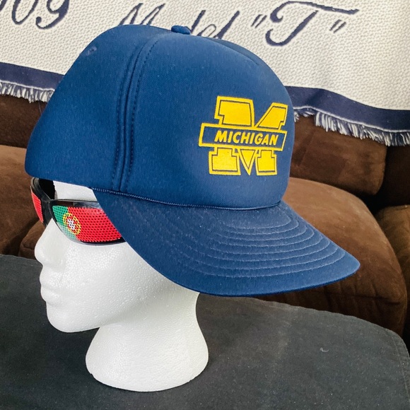 🌹Vintage UofM Wolverines Baseball Cap (2024 Rose Bowl and National Champions!) - Picture 3 of 11